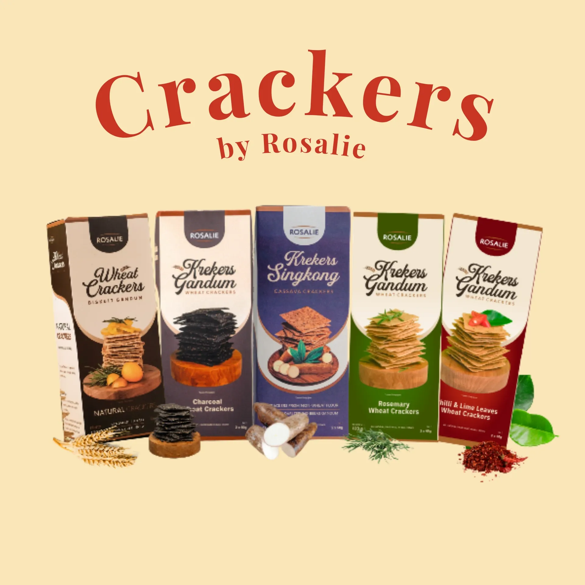 Crackers by Rosalie