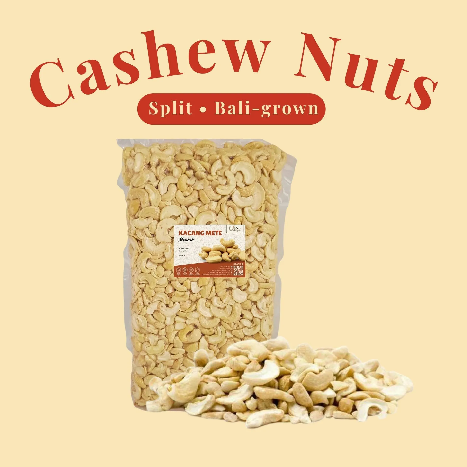 [METE-U-500] Cashew nuts (500)